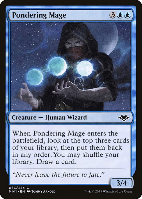 Pondering Mage from Modern Horizons