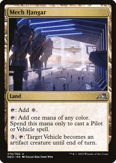 Mech Hangar highlighted card art