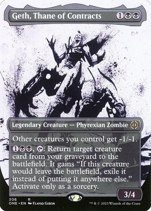 Geth, Thane of Contracts from Phyrexia: All Will Be One