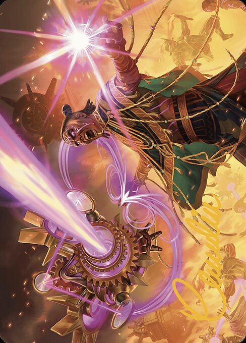 Cosmium Blast // Cosmium Blast from The Lost Caverns of Ixalan Art Series
