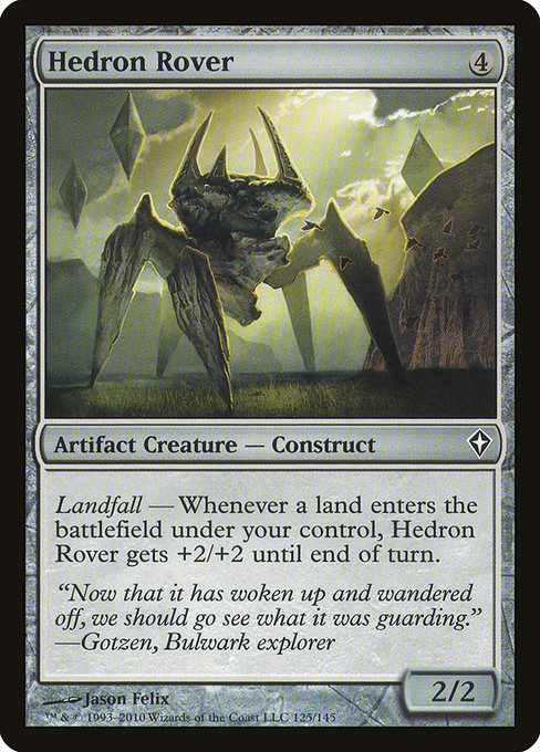 Hedron Rover highlighted card art