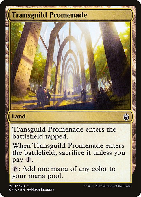 Transguild Promenade from Commander Anthology