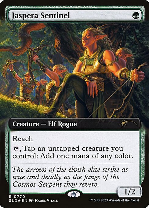 Jaspera Sentinel from Secret Lair Drop