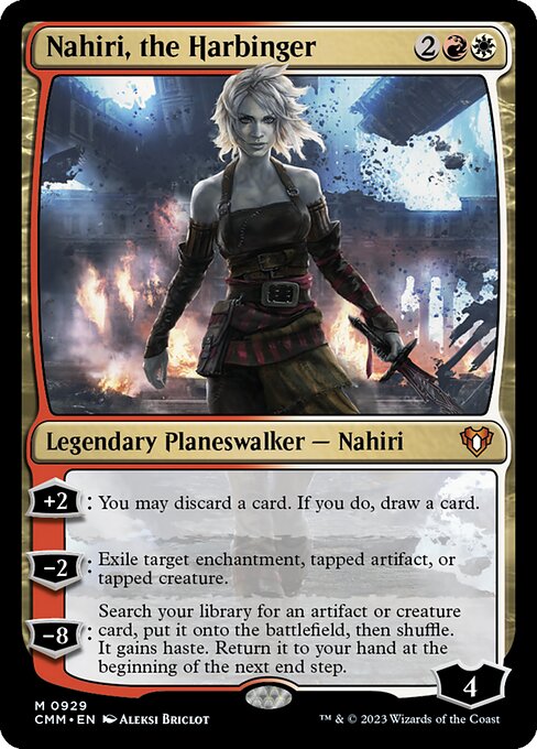Nahiri, the Harbinger highlighted card art