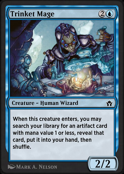 Trinket Mage highlighted card art