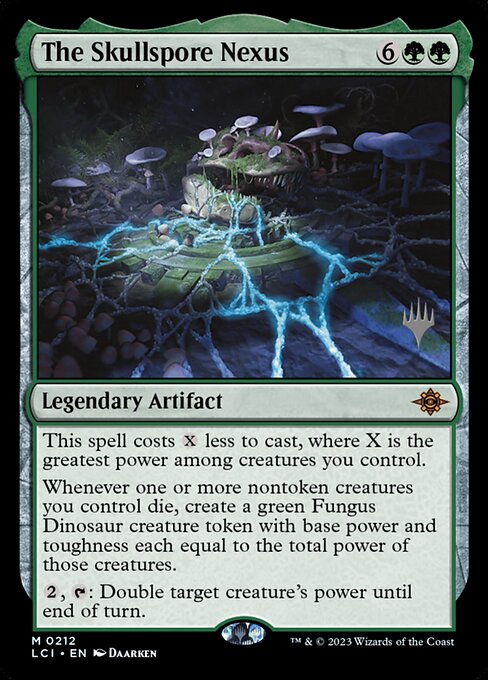 The Skullspore Nexus from The Lost Caverns of Ixalan Promos