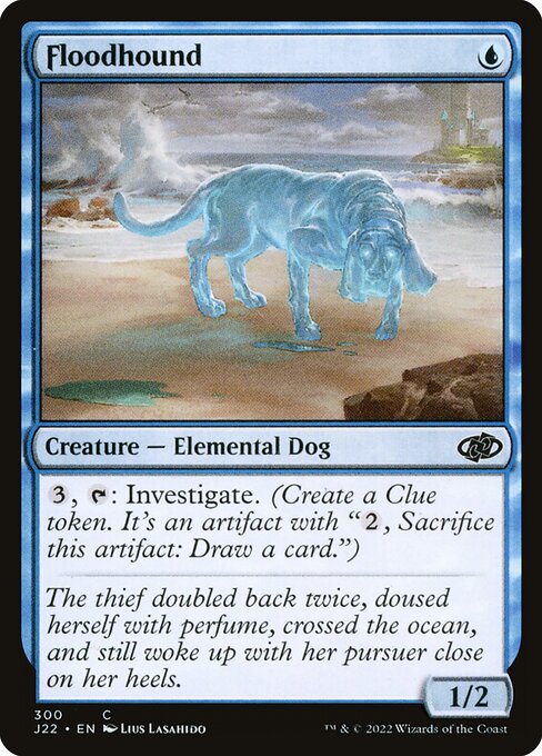 Floodhound highlighted card art