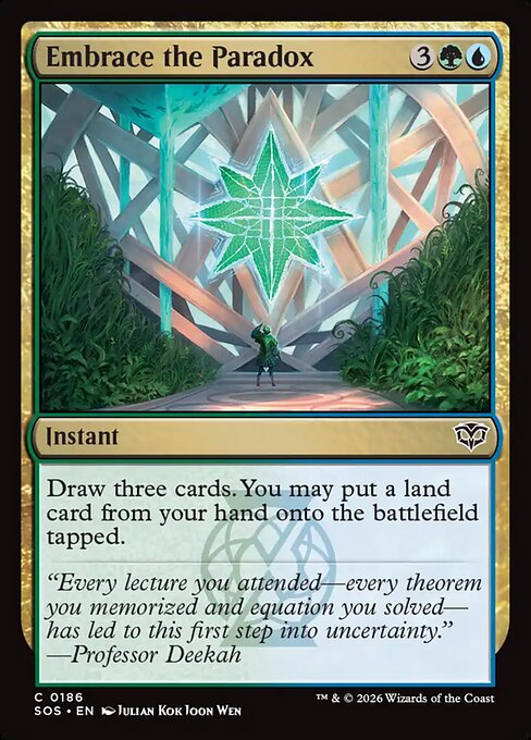 Embrace the Paradox from Secrets of Strixhaven