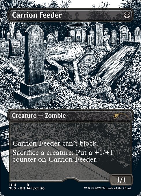 Carrion Feeder highlighted card art