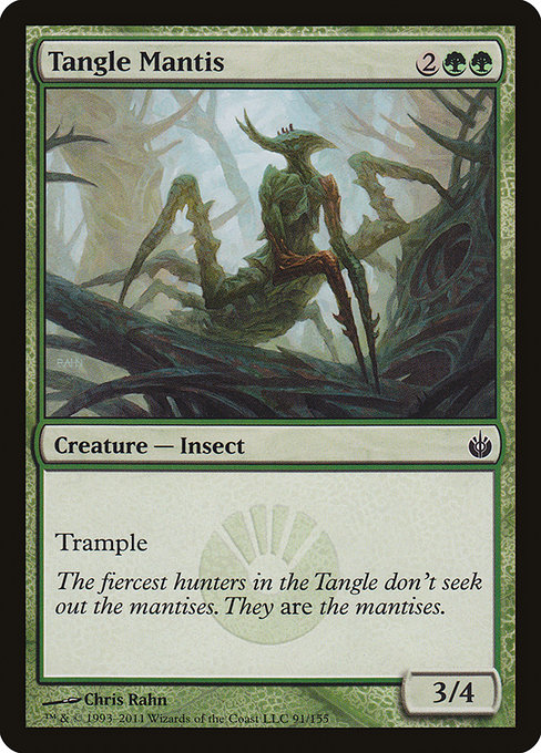 Tangle Mantis highlighted card art