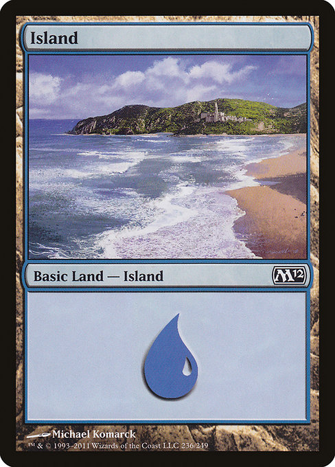 Island from Magic 2012