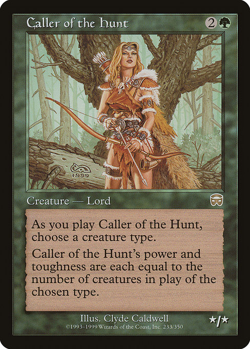 Caller of the Hunt highlighted card art