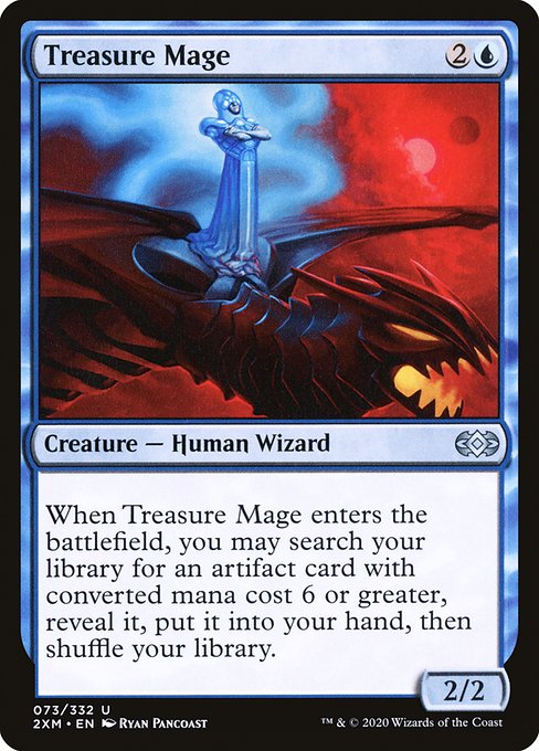 Treasure Mage highlighted card art