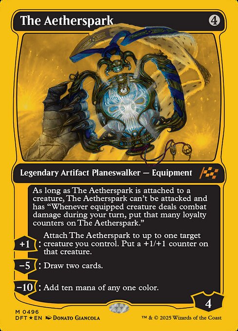 The Aetherspark from Aetherdrift