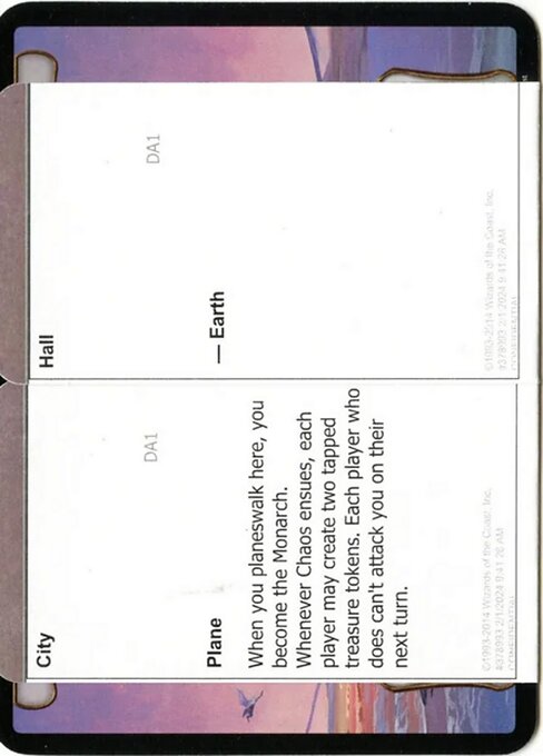 City Hall from Black Lotus Unknown Planechase