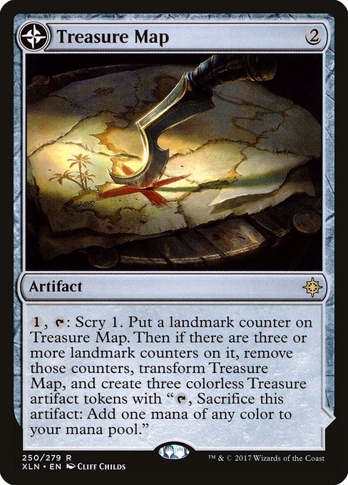 Treasure Map // Treasure Cove from Ixalan