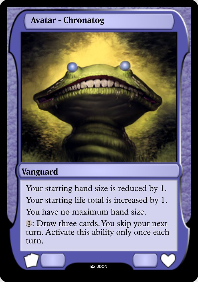 Chronatog Avatar highlighted card art