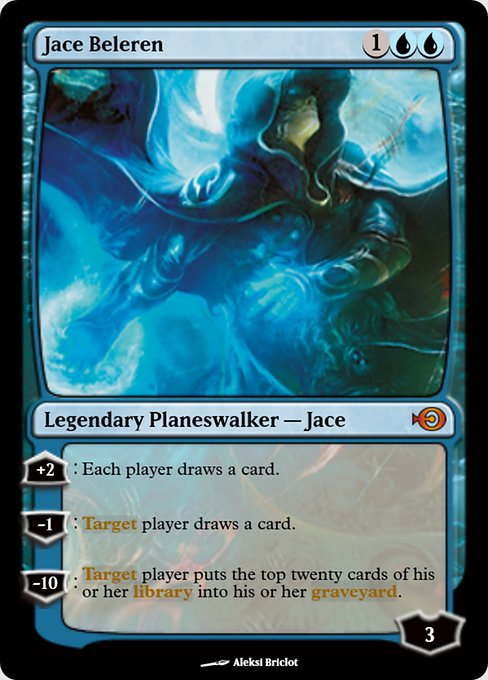 Jace Beleren from Magic Online Promos