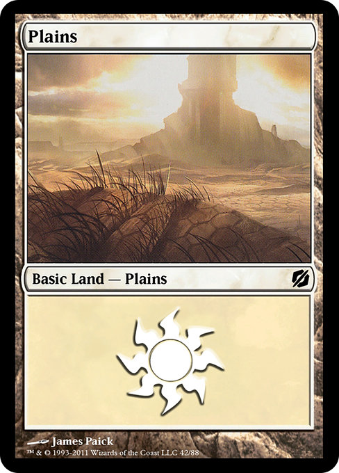 Plains from Duel Decks: Mirrodin Pure vs. New Phyrexia