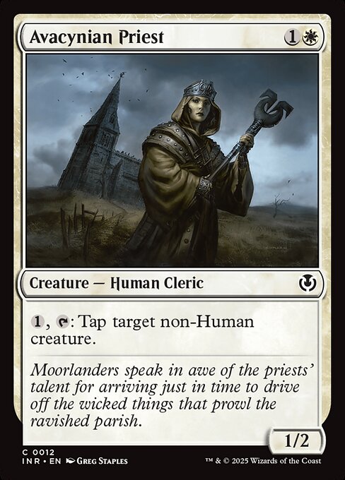 Avacynian Priest from Innistrad Remastered