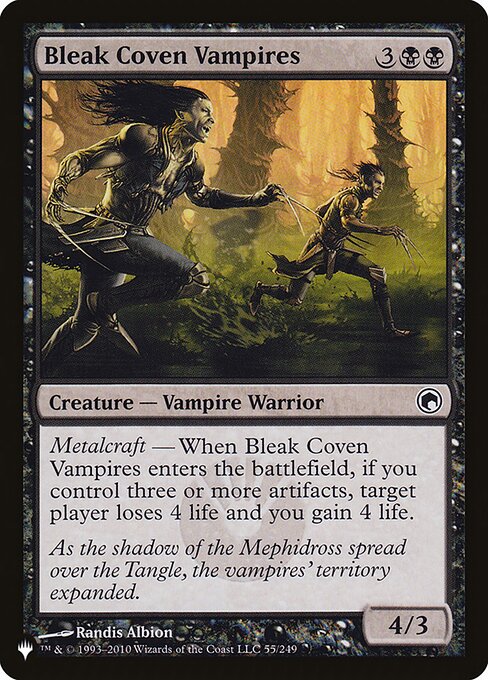 Bleak Coven Vampires highlighted card art