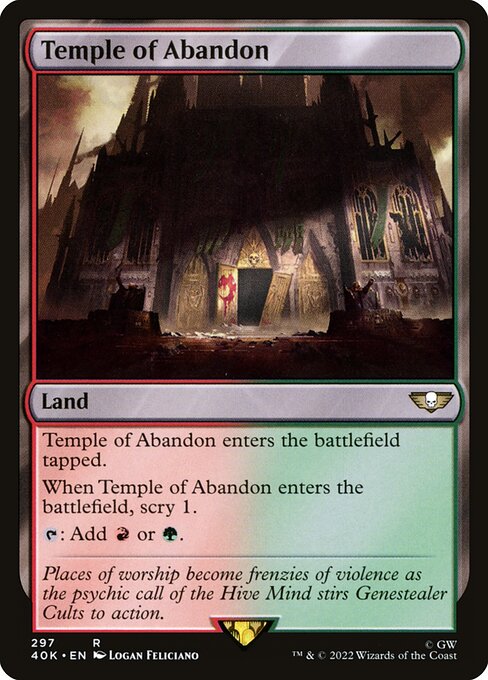 Temple of Abandon from Warhammer 40,000 Commander