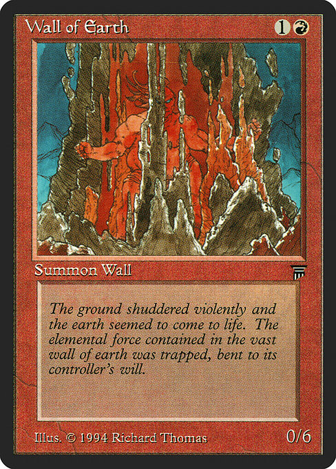 Wall of Earth highlighted card art