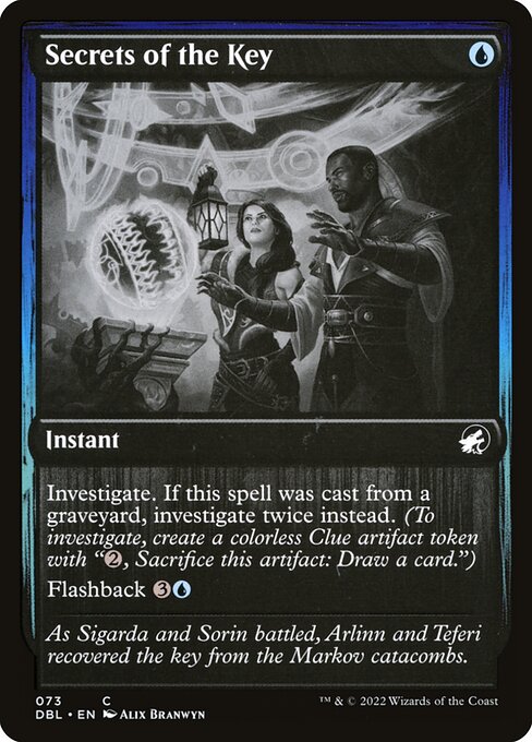 Secrets of the Key highlighted card art