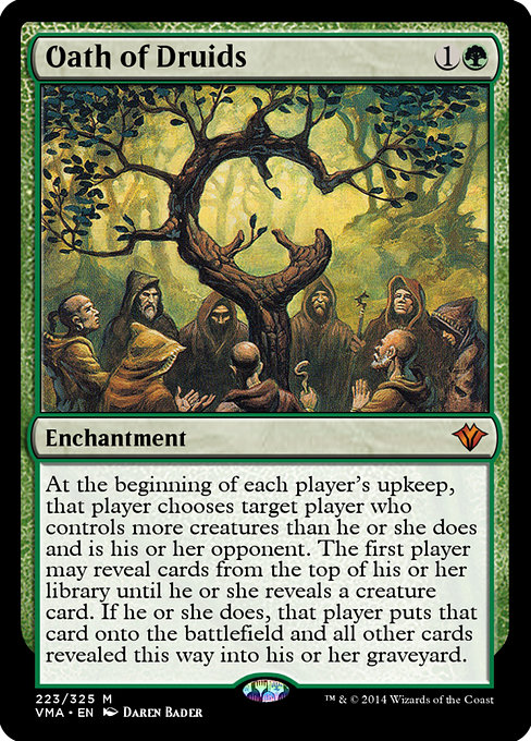 Oath of Druids from Vintage Masters
