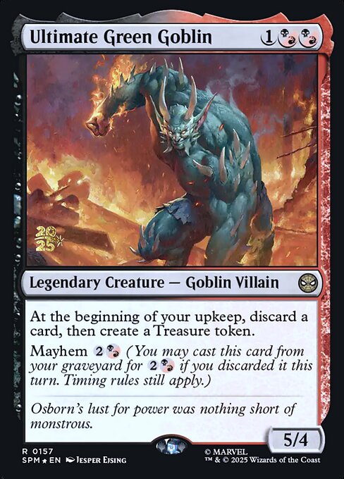 Ultimate Green Goblin from Marvel's Spider-Man Promos