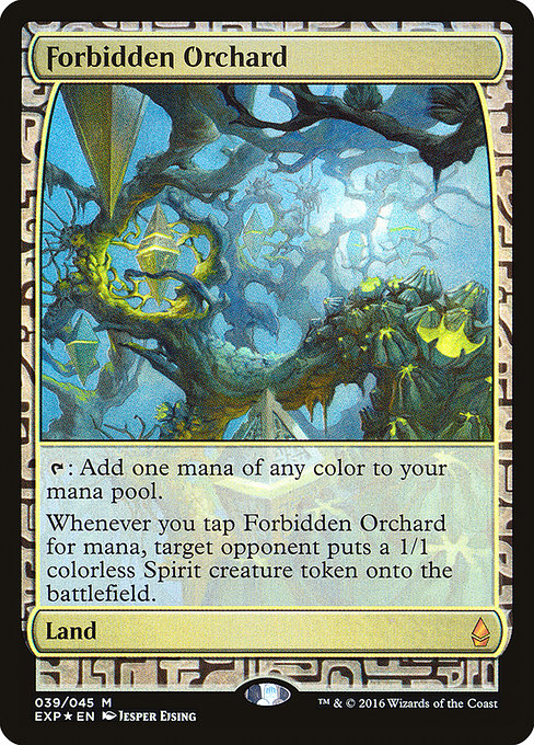 Forbidden Orchard from Zendikar Expeditions