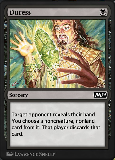 Duress from MTG Arena Promos