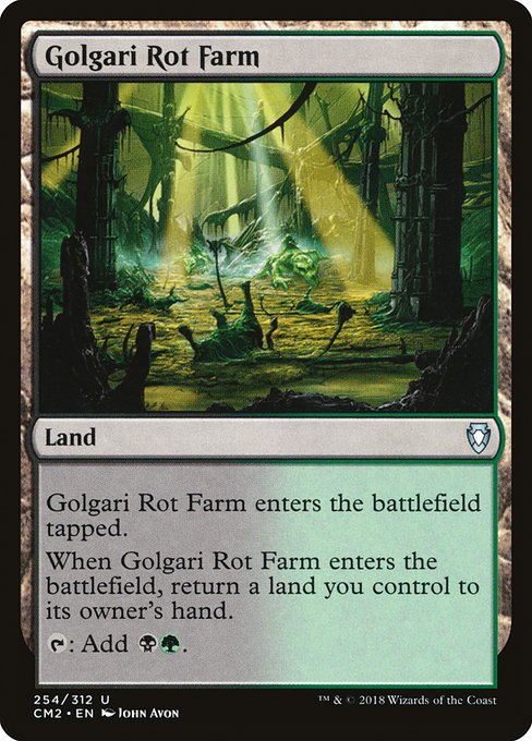 Golgari Rot Farm from Commander Anthology Volume II