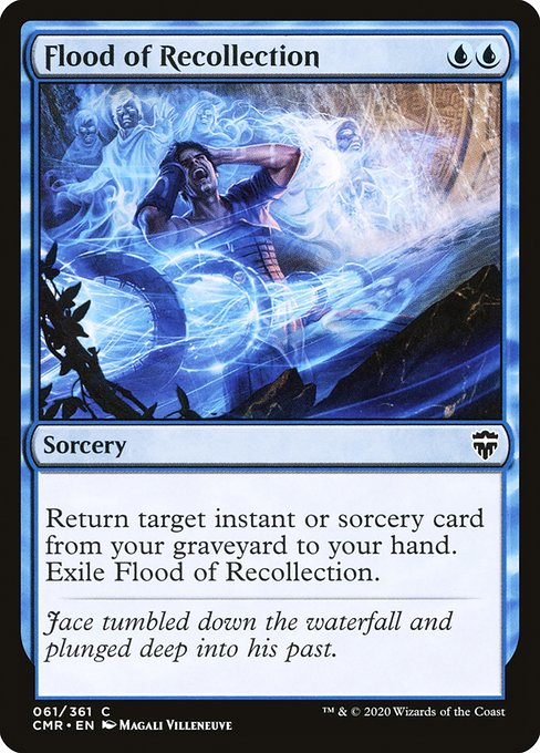 Flood of Recollection highlighted card art
