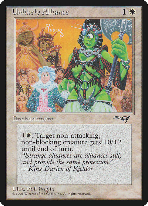 Unlikely Alliance highlighted card art