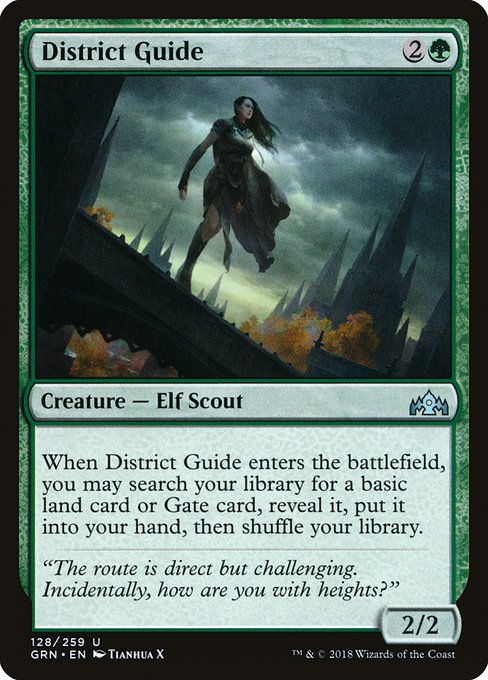 District Guide from Guilds of Ravnica