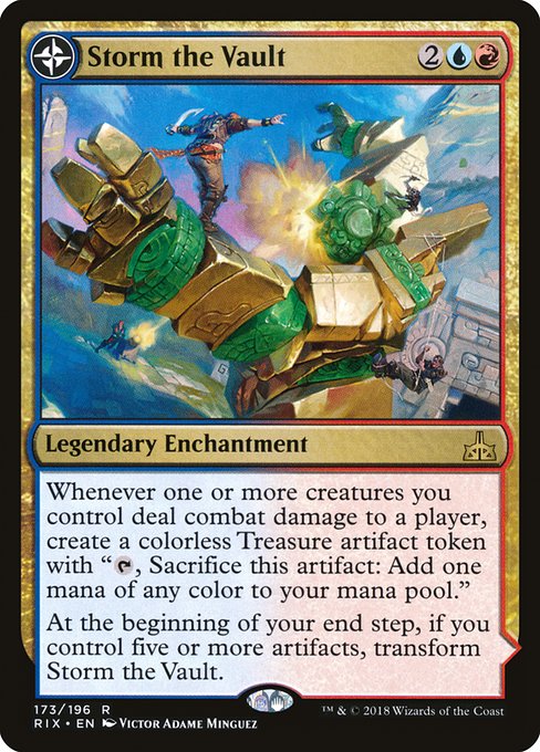 Storm the Vault // Vault of Catlacan from Rivals of Ixalan