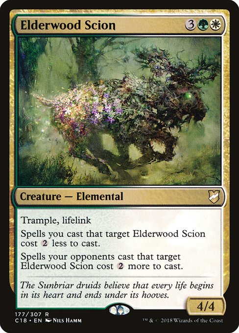 Elderwood Scion highlighted card art