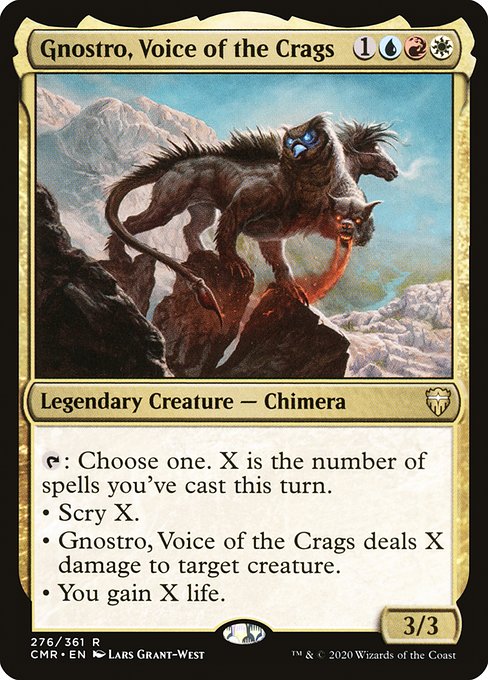 Gnostro, Voice of the Crags from Commander Legends