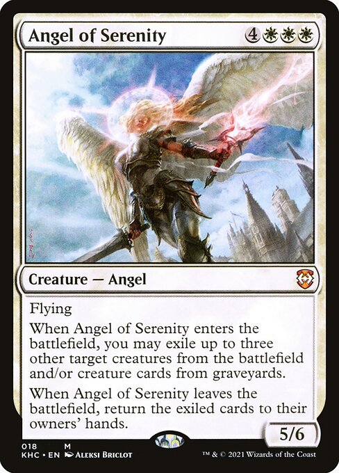 Angel of Serenity from Kaldheim Commander