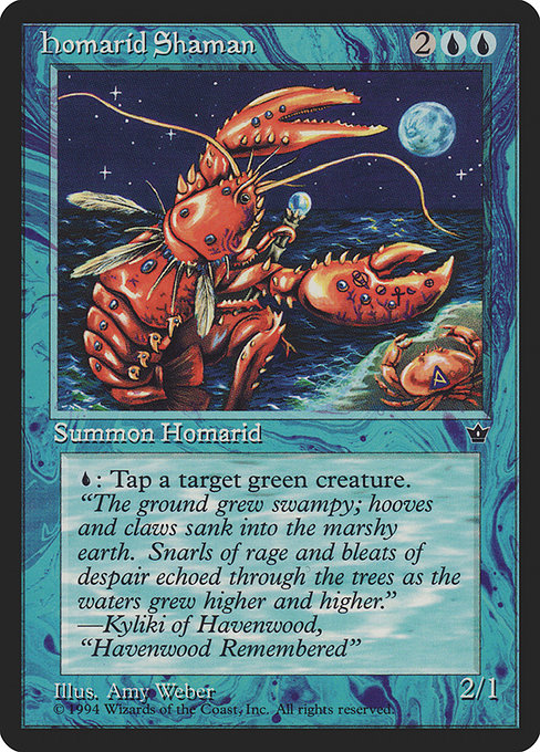 Homarid Shaman highlighted card art