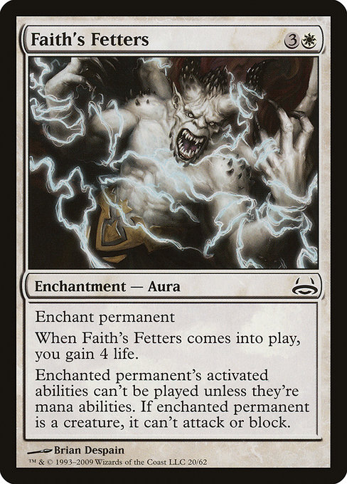 Faith's Fetters from Duel Decks: Divine vs. Demonic