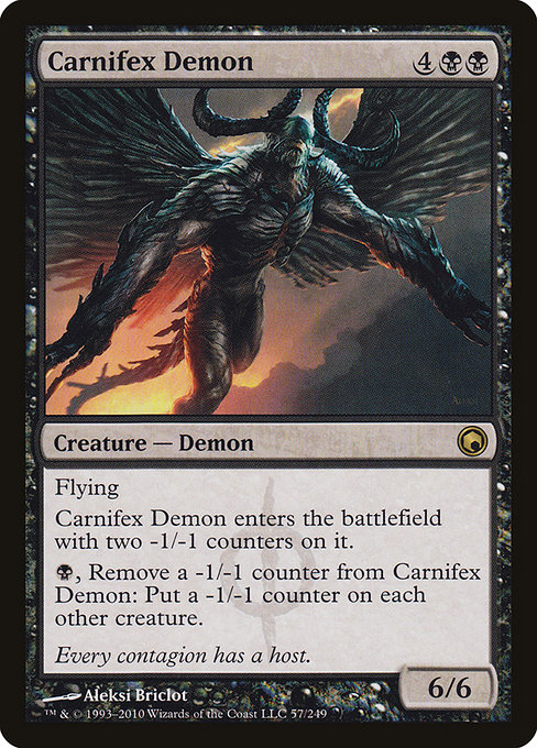 Carnifex Demon from Scars of Mirrodin
