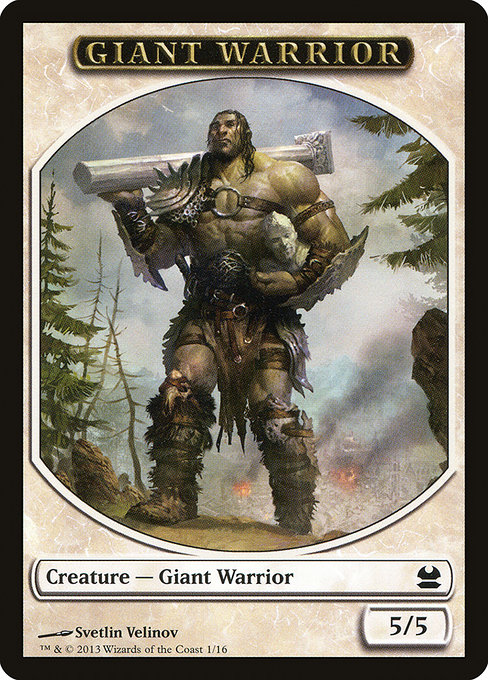 Giant Warrior highlighted card art