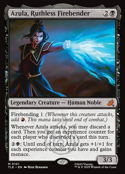 Azula, Ruthless Firebender from Avatar: The Last Airbender Eternal