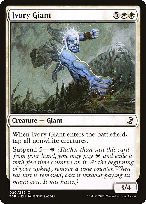 Ivory Giant highlighted card art