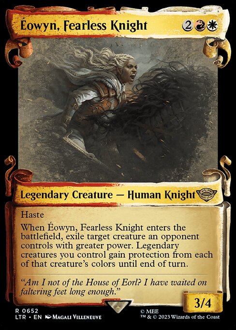 Éowyn, Fearless Knight highlighted card art