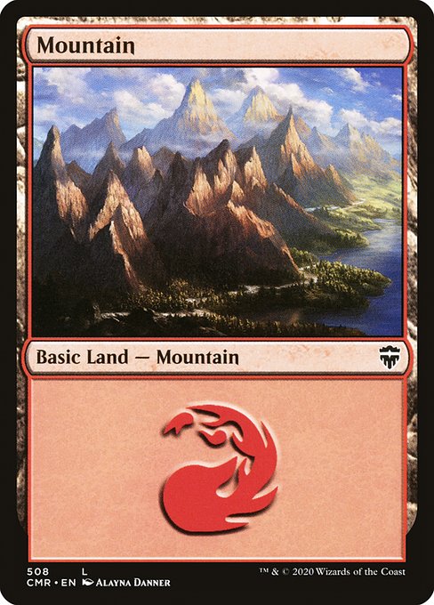Mountain from Commander Legends