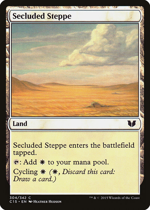 Secluded Steppe from Commander 2015