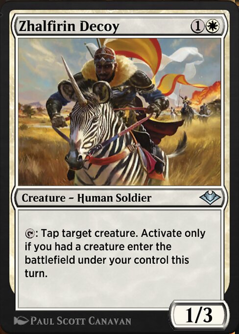 Zhalfirin Decoy highlighted card art